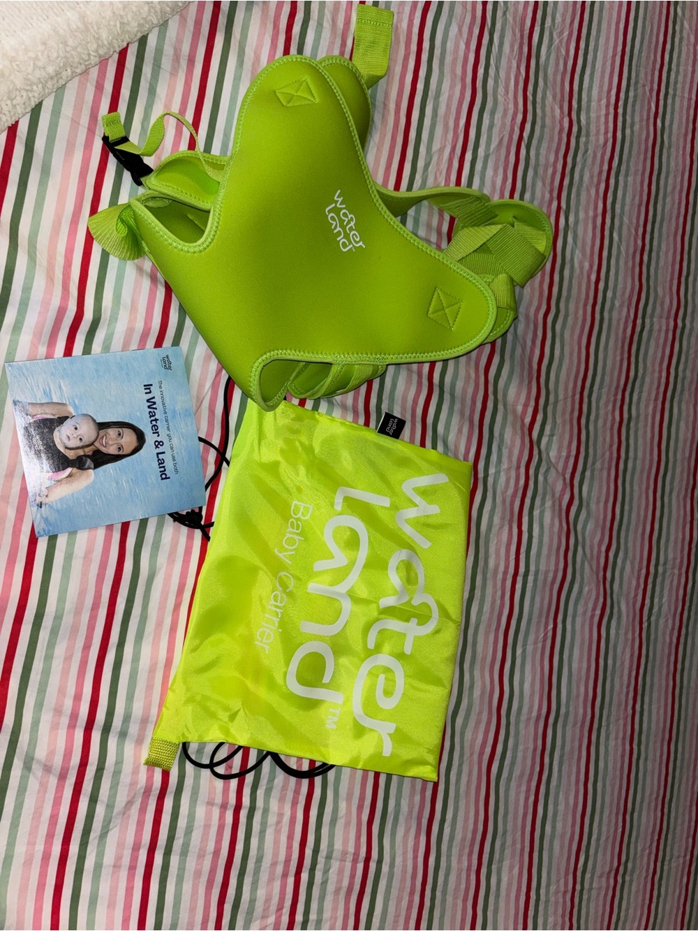 Water Land Baby Swim Carrier in Green
